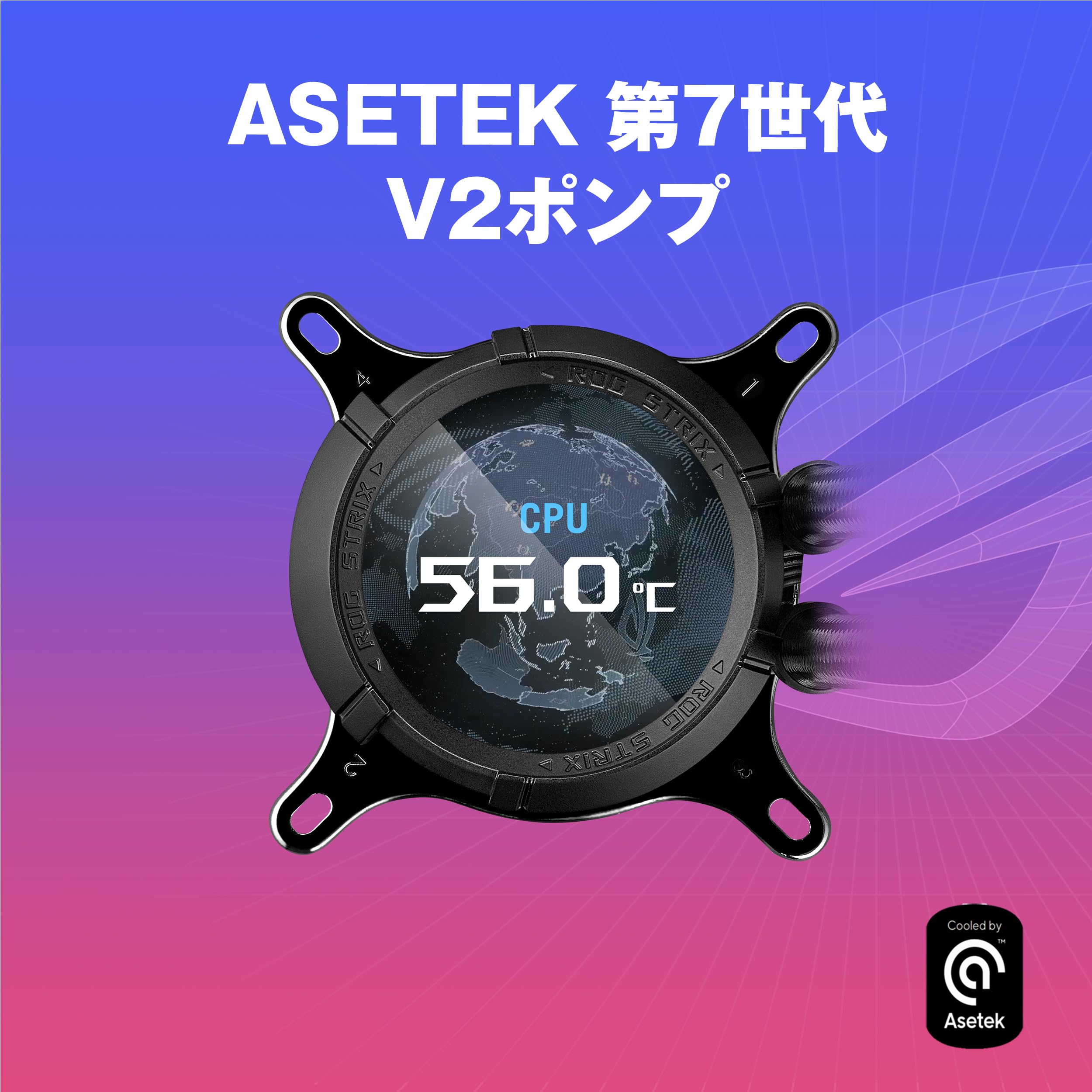 Amazon.co.jp: ASUS CPUクーラー 360mm オールインワン AIO 水冷 LCD